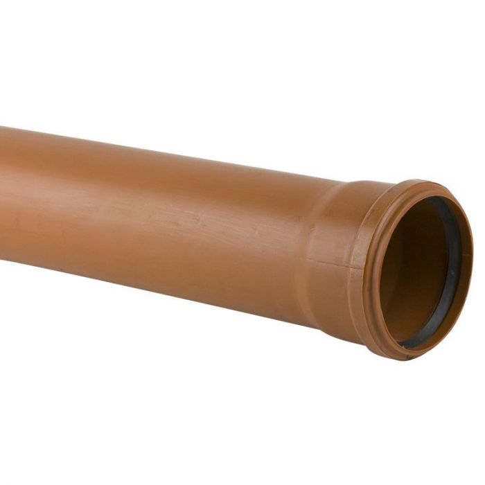 Sewer 315mm x 6m Sewer Pipe Sn4 Socketed En13476