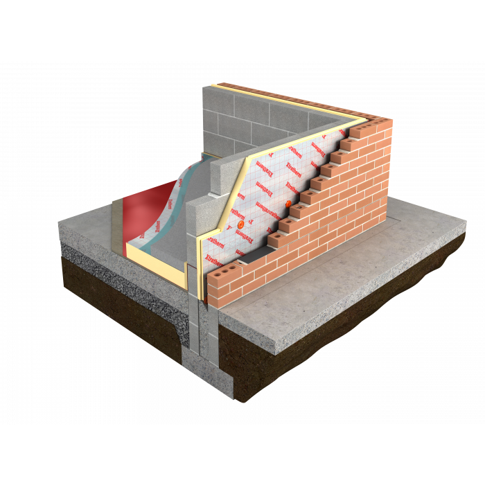 Polyiso Cavity Wall Insulation 1200 x 450 x 80mm (5 Sheets per Bale - 2.7m2)