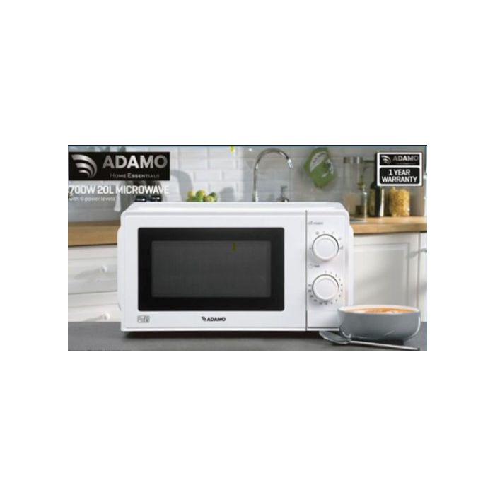Adamo SDA2637ED 20L Microwave White