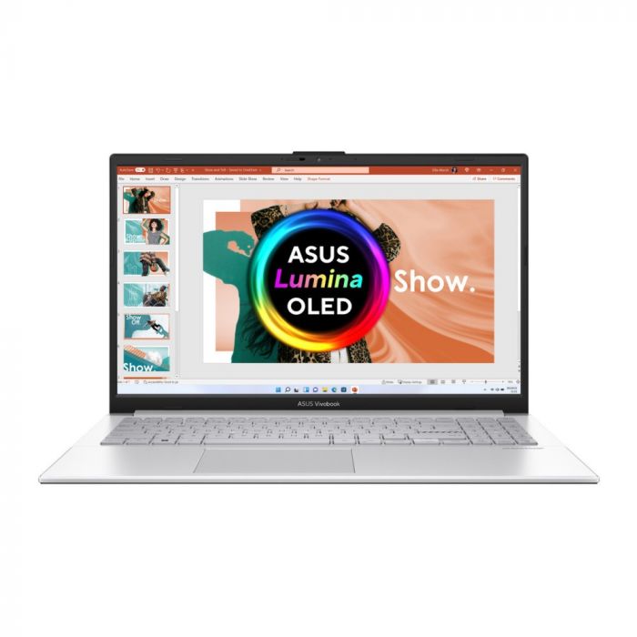 Asus Vivobook Go 15 15.6" AMD Ryzen 5 8GB 256GB - Cool Silver | E1504FA-L1772W
