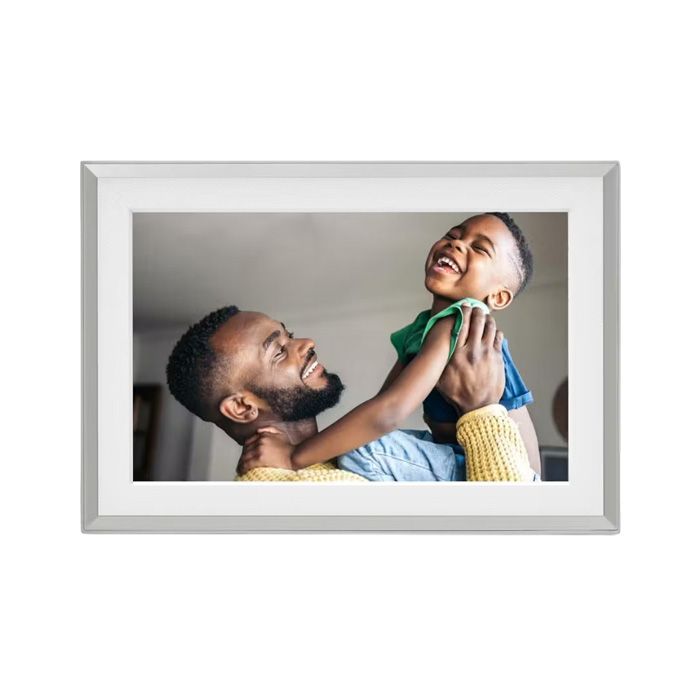 Aura Carver 10.1" Wi-Fi Connected Picture Frame - Clay & Matt White |  UKA900-MWHT