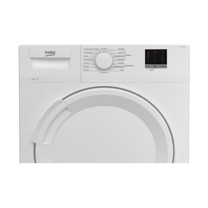 Beko 10kg Condenser Tumble Dryer with Sensor Programmes - White | DTLC100051W