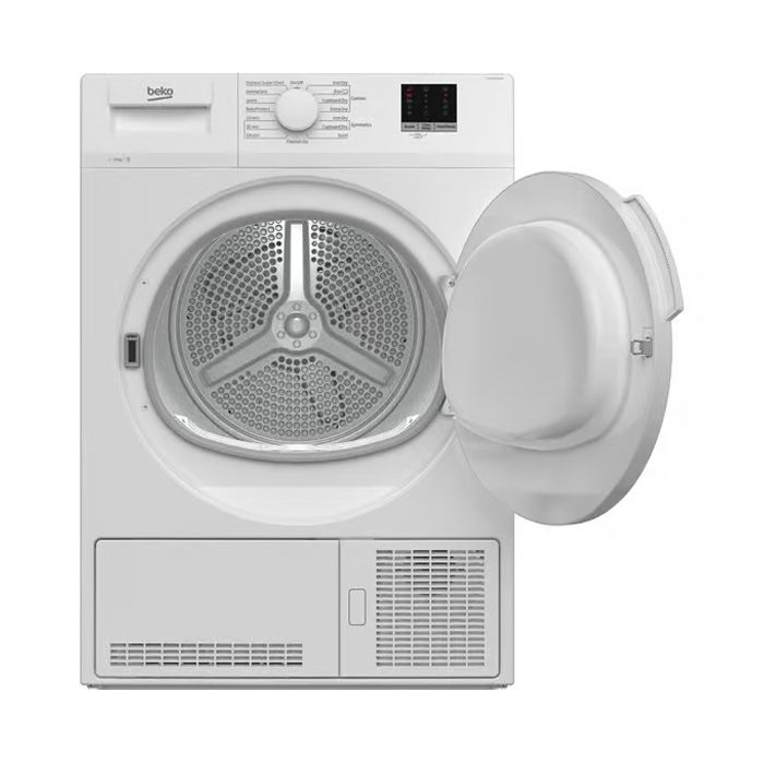 Beko 10kg Condenser Tumble Dryer with Sensor Programmes - White | DTLC100051W