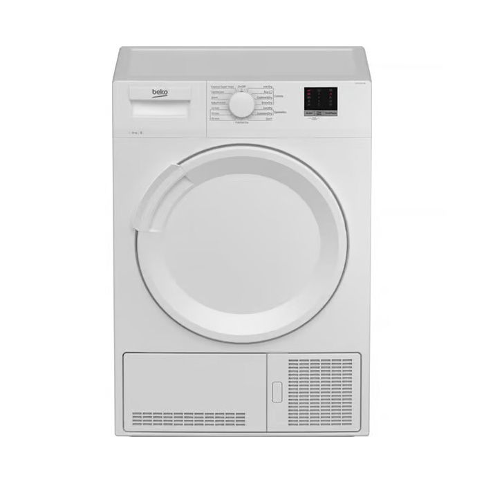 Beko 10kg Condenser Tumble Dryer with Sensor Programmes - White | DTLC100051W