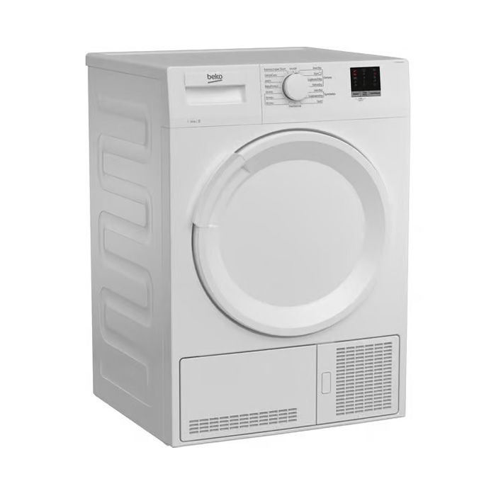 Beko 10kg Condenser Tumble Dryer with Sensor Programmes - White | DTLC100051W
