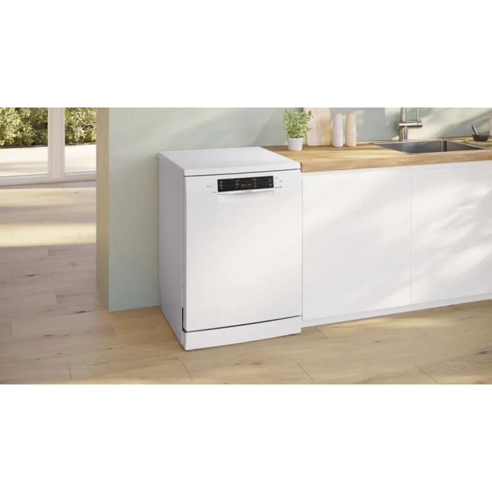 Bosch Series 2 60CM Freestanding Dishwasher - White | SMS26AW08G