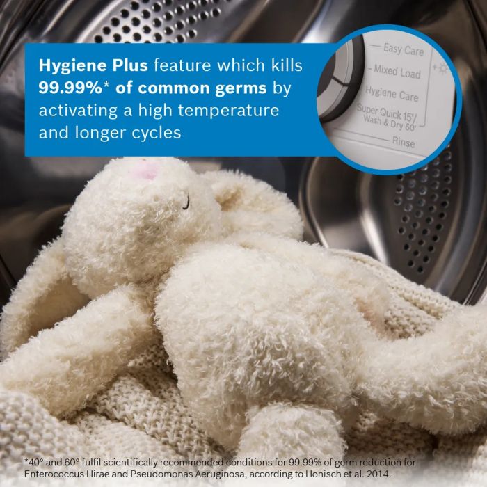 Bosch Series 6 AntiStain 9kg 1400 Spin Washing Machine - White | WGG24400GB
