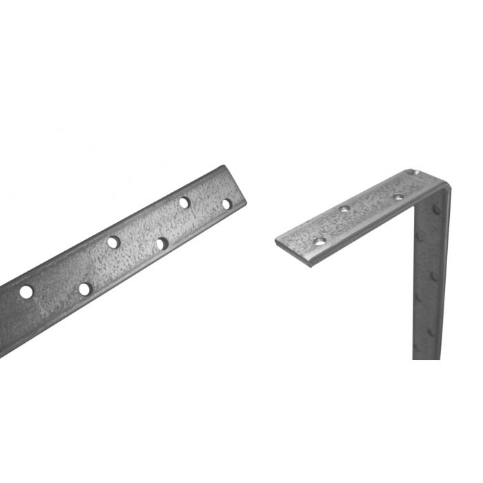 Standard Restraining Strap 600 x 2.5mm Bent 100mm