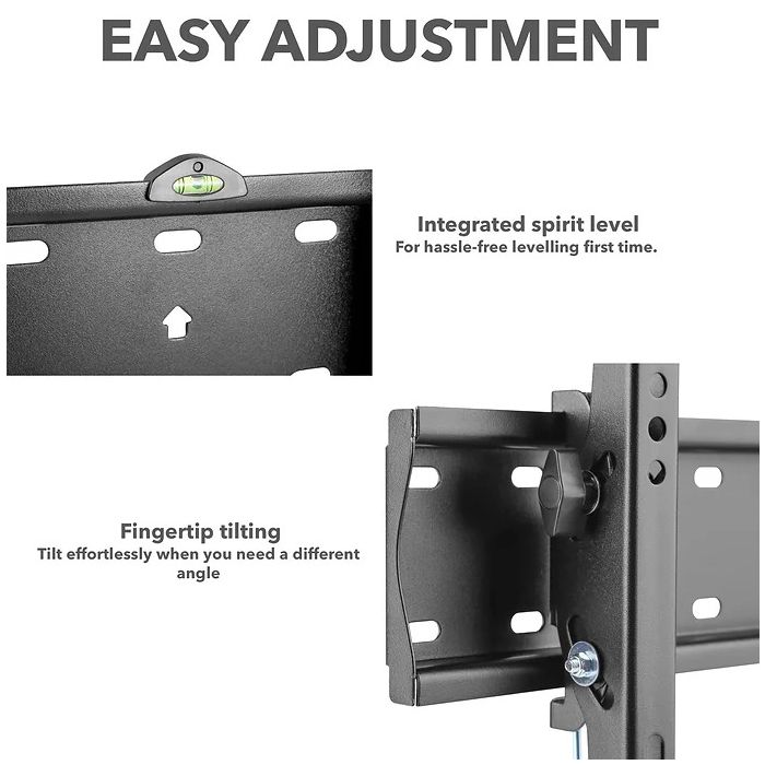 iTech Tilt Wall Mount TV Bracket for 37" - 70" TVs | PLB12B
