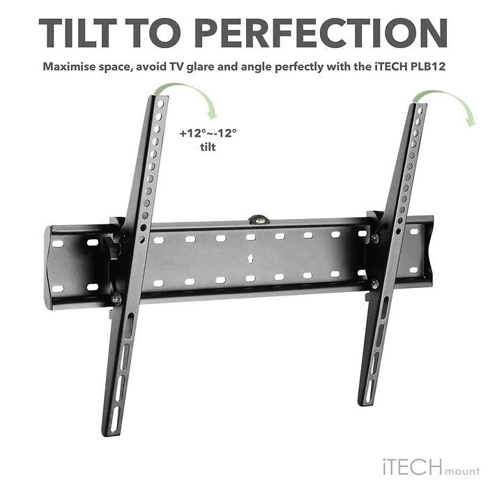 iTech Tilt Wall Mount TV Bracket for 37" - 70" TVs | PLB12B