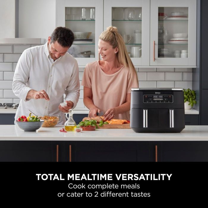 Ninja Foodie Dual Zone Air Fryer - Black | AF300UK