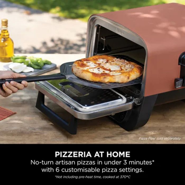 Ninja Woodfire Electric Outdoor Oven - Terracotta | OO101UK