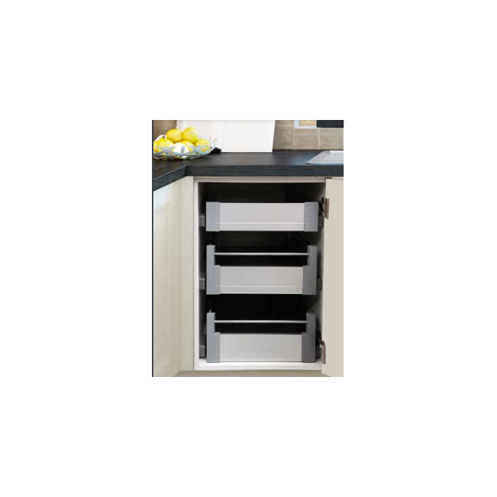 600mm Inno Pantry Pot/Pan Drawer Anthracite