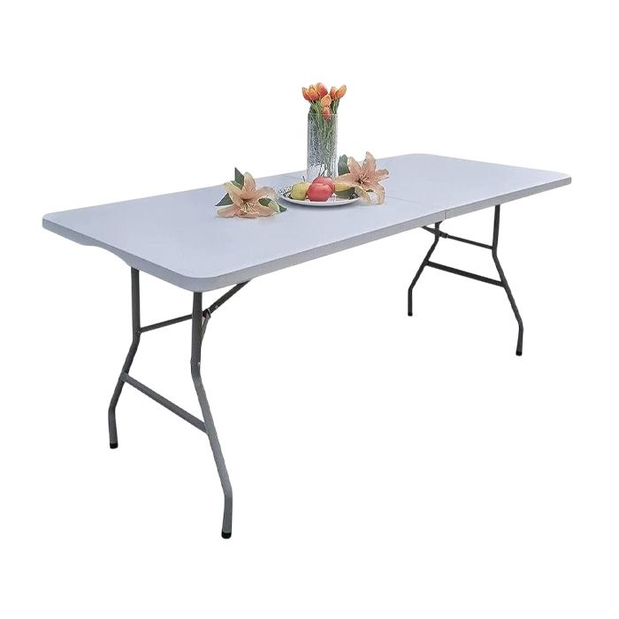Redwood Leisure 1.8m Heavy Duty Folding Table - White | BB-TC502