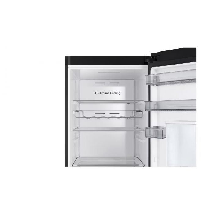 Samsung RR7000 Tall One Door Fridge with Non-Plumbed Water Dispenser - Black | RR39C7DJ5B1/EU