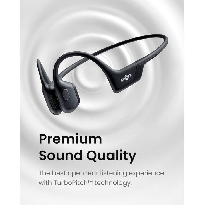 Shokz Openrun Pro Mini Open Ear Headphones - Black | 38-S811-MN-BK