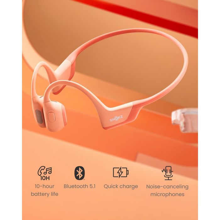 Shokz OpenRun Pro ピンク 骨伝導イヤホン OpenRun Pro ピンク SKZ-EP-000010 [骨伝導型