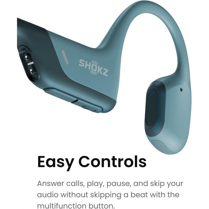 Shokz OpenRun Pro Open-Ear Wireless Headphones - Blue | 38-S810BL