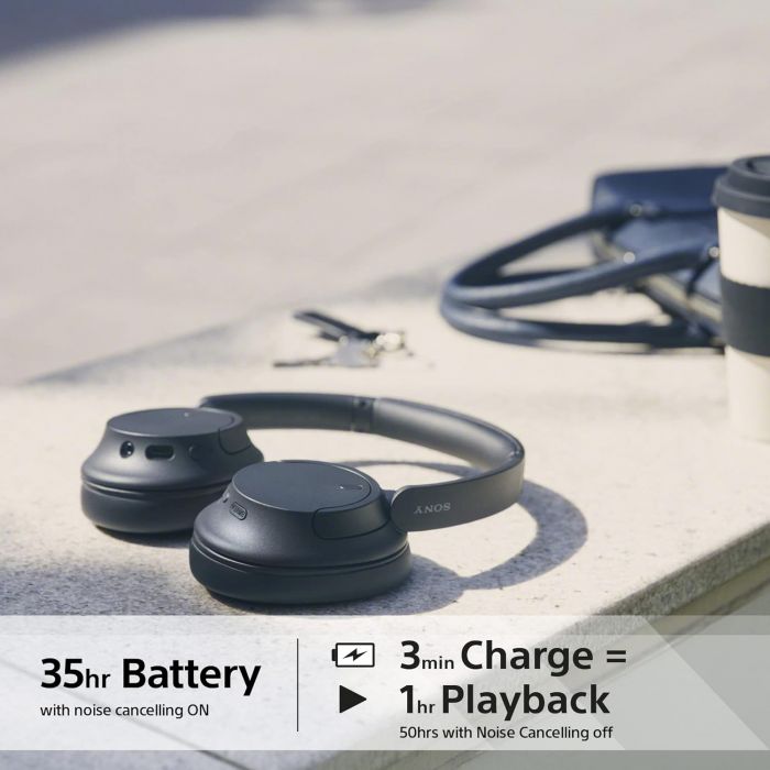 Sony Over-Ear Noise Cancelling Bluetooth Wireless Headphones - Black | WHCH720NBCE7