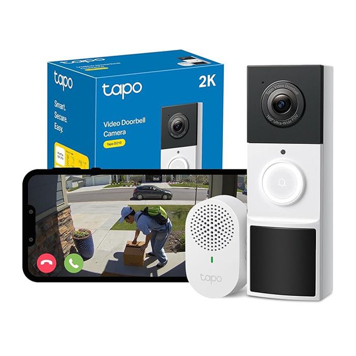 Tapo Home Security Doorbell Camera Buy TP Link TapoD210, Video