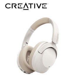 Creative Zen Hybrid 2 Over Ear Cream Wireless Headphones | 51EF1140AA000