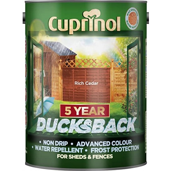 CUPRINOL Ducksback RICH CEDER 5L | 58962