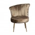THE GRANGE Velvet Chair TAUPE | ZW97