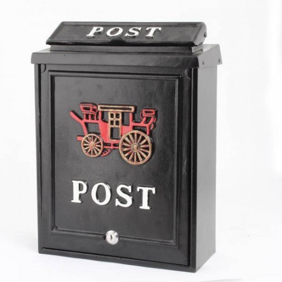 De Vielle Carriage Diecast Post Box | 44682