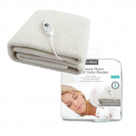 DE VIELLE Premium Fleece Electric Under Blanket DOUBLE | 61707