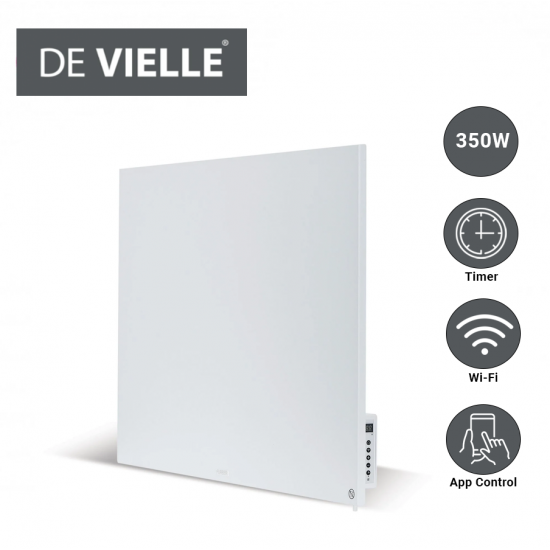 De Vielle Infrared Ceiling Heater 350W with Wi-Fi App Control | DEV009665