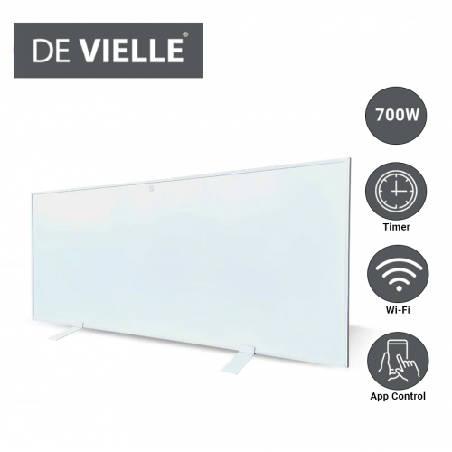 De Vielle Infrared Heater 700W with Wi-Fi App Control | DEV009702