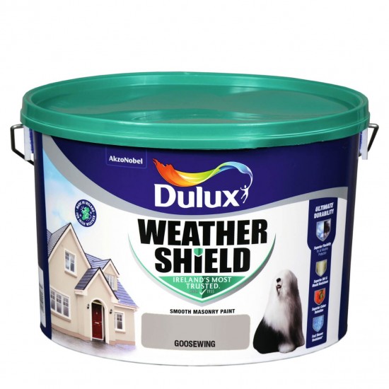 DULUX Weathershield 10L GOOSEWING  | 58324