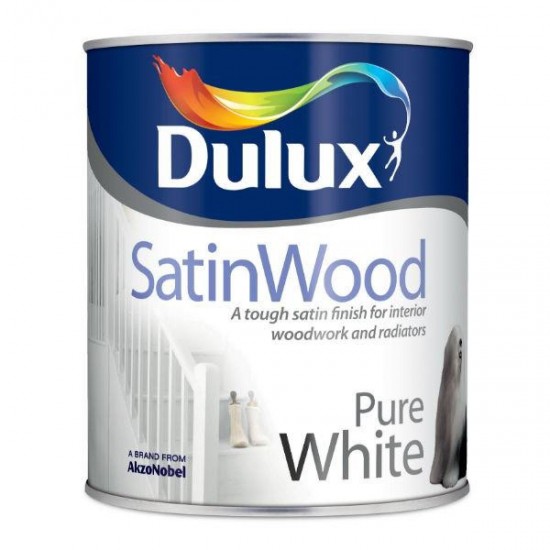 DULUX Satinwood 2.5L PURE WHITE | 71747