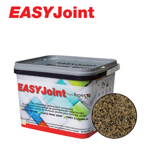 Azpects EASYJoint Paving Grout and Jointing Compound 12.5kg | Stone Grey