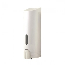 EUROSHOWERS Tall Single Dispenser WHITE | ES89710