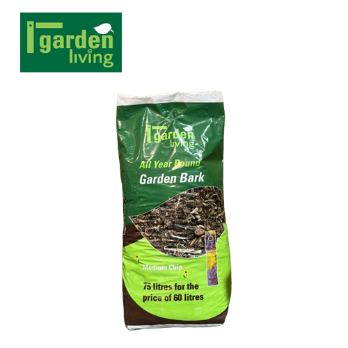 Garden Living Premium Garden Bark Mulch Medium Chip 75 Litre Bag | 10011002