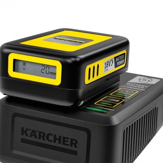 KARCHER 18v Battery Fast Charger | 2.445-036.0