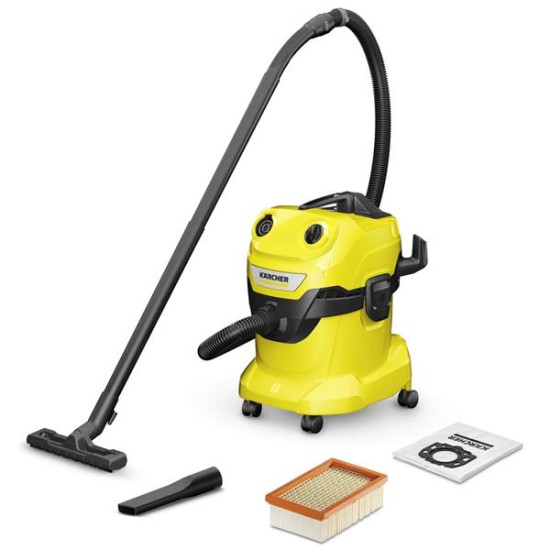 Karcher WD4 Wet and Dry Vac Vacuum Cleaner | 1.628-211.0