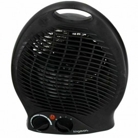 KINGAVON Upright Fan Heater 2 KW BLACK | 408136
