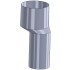 MI FLUES Clay Adaptor 150mm To 200mm Pot - 50mm Offset | 88306