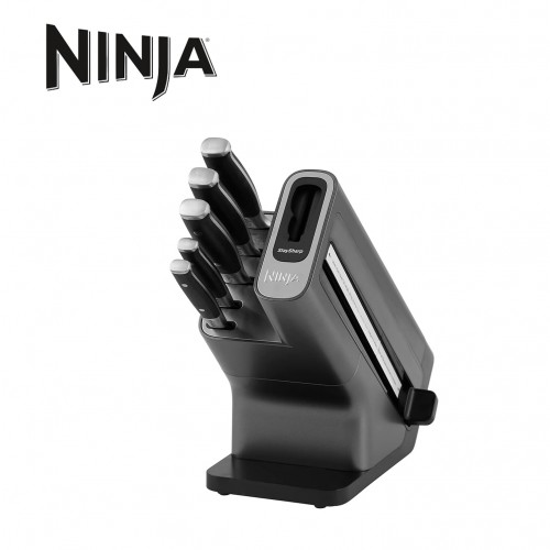 NINJA Foodi StaySharp 5-Piece Knife Block with Integrated Sharpener | K32005UK