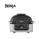NINJA Foodi 5-in-1 Health Grill & Air Fryer 5.7L Brushed Steel & Black | AG301UK
