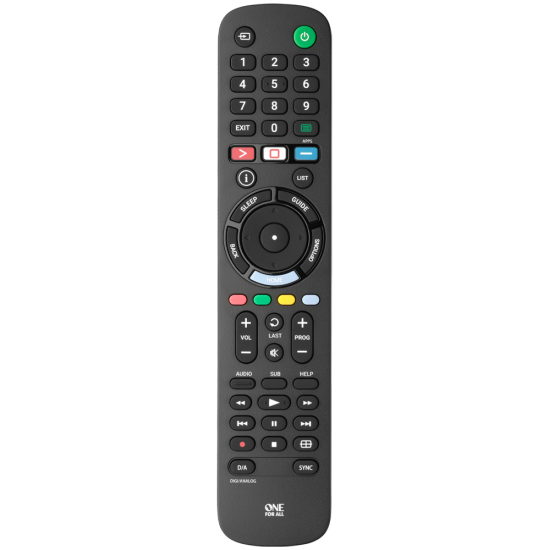 ONE FOR ALL Sony TV Replacement Remote | URC4912