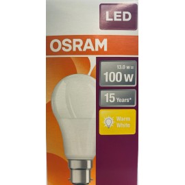 OSRAM 13W (100W) BC LED GLS BOXED | 127913