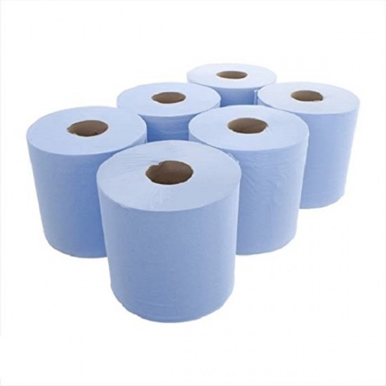 CENTREFEED Blue Roll 2-Ply 150M 6pk | 372252