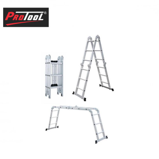 ProTool Multi-Purpose 4-Way Foldable Ladder | PTLD1234