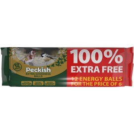 PECKISH Extra Goodness Energy Ball 6 + 100% Extra Free | 405224