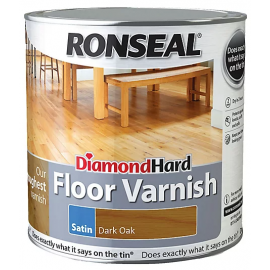 RONSEAL Diamond Hard Floor Wood Varnish 2.5L DARK OAK | 69699