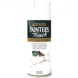 RUSTOLEUM Painter's Touch Spray Paint 400ml SATIN WHITE | 252545
