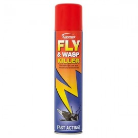 SANMEX Fly & Wasp Killer Spray 300ml | 387902